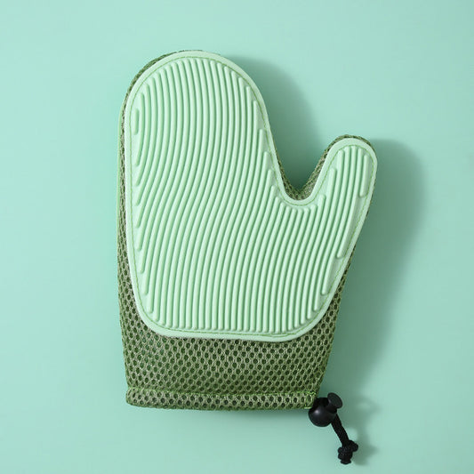 Silicone Pet Grooming Gloves - Fur Removal & Massage